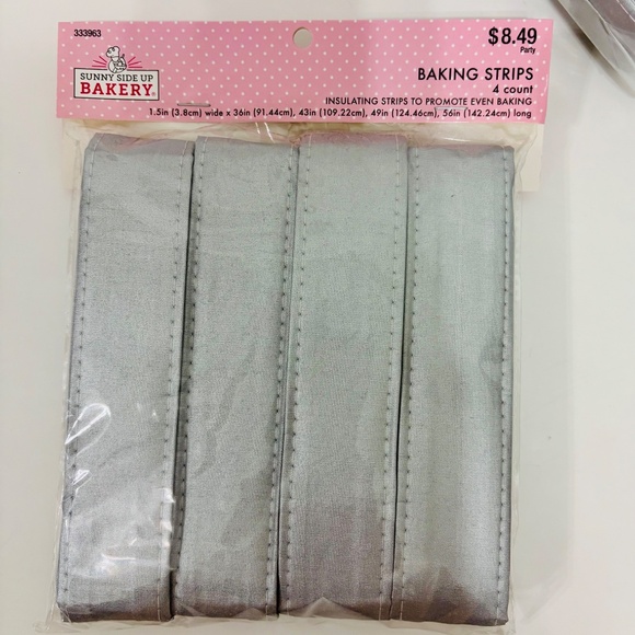 Cake Baking Strips Bake Even Cakes Set of 8 Baking Strips - Picture 5 of 5